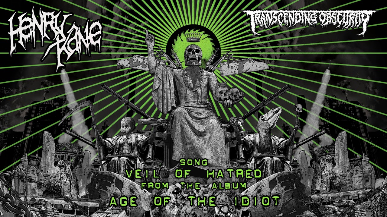 HENRY KANE (Sweden) - Veil of Hatred (Death Metal/Crust/Grind) Transcending Obscurity Records HD