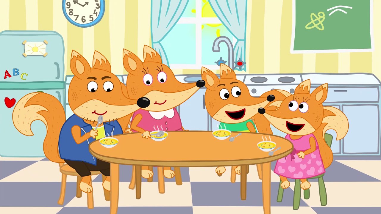 Fox Family Сartoon for kids #365