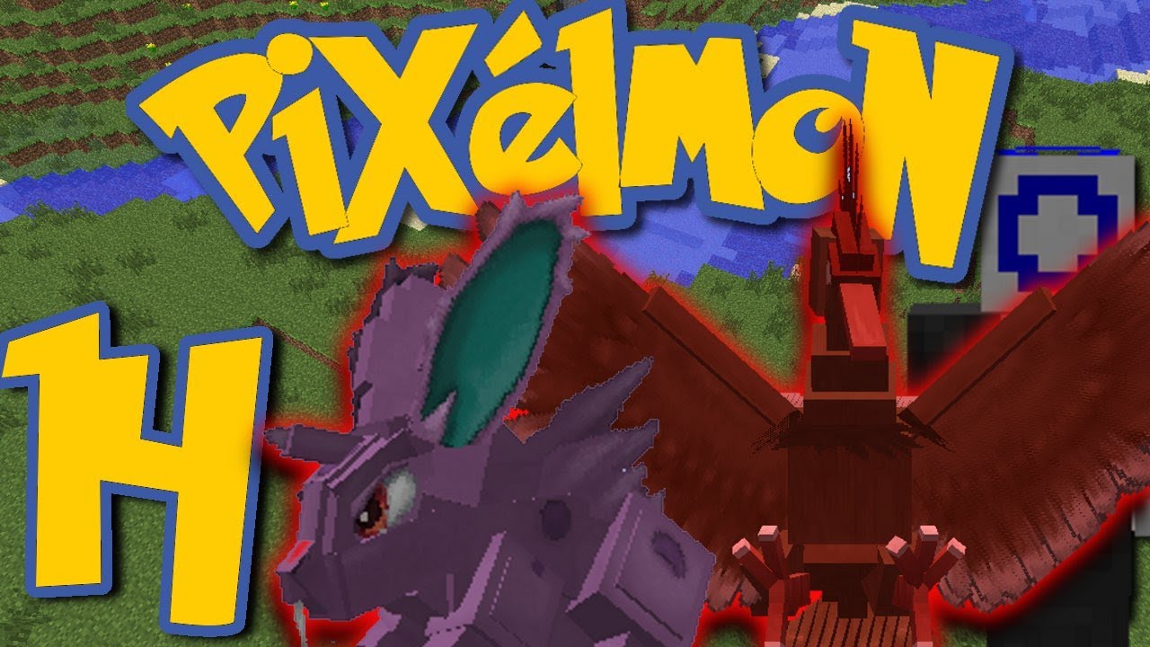 Pixelmon Ep. 14 - RED BOSS AND ENORMOUS NIDORAN! (Minecraft Pokemon Mod)
