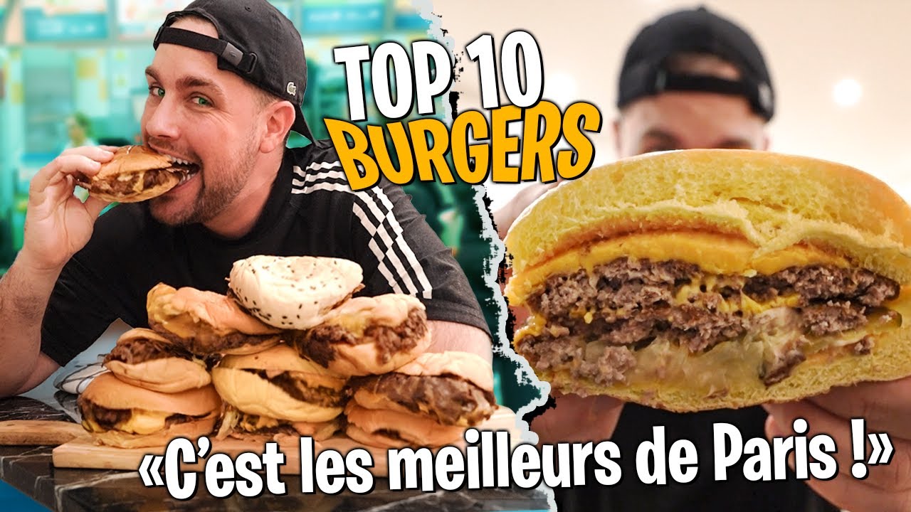 Podglądam konkurencję, pr&oacute;bując 10 najlepszych burger&oacute;w w Paryżu... 👀🍔