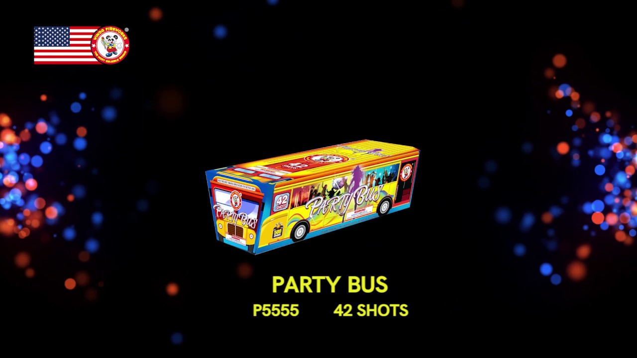 PARTY BUS 42'S P5555 WINDA FIREWORKS 2021 NEW ITEMS