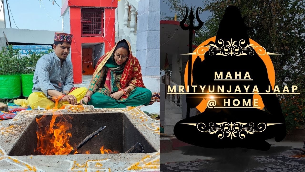 Shiv Mahamritunjaya Pooja at Home | Calm & Spiritual Vibes 🔱🕉️
