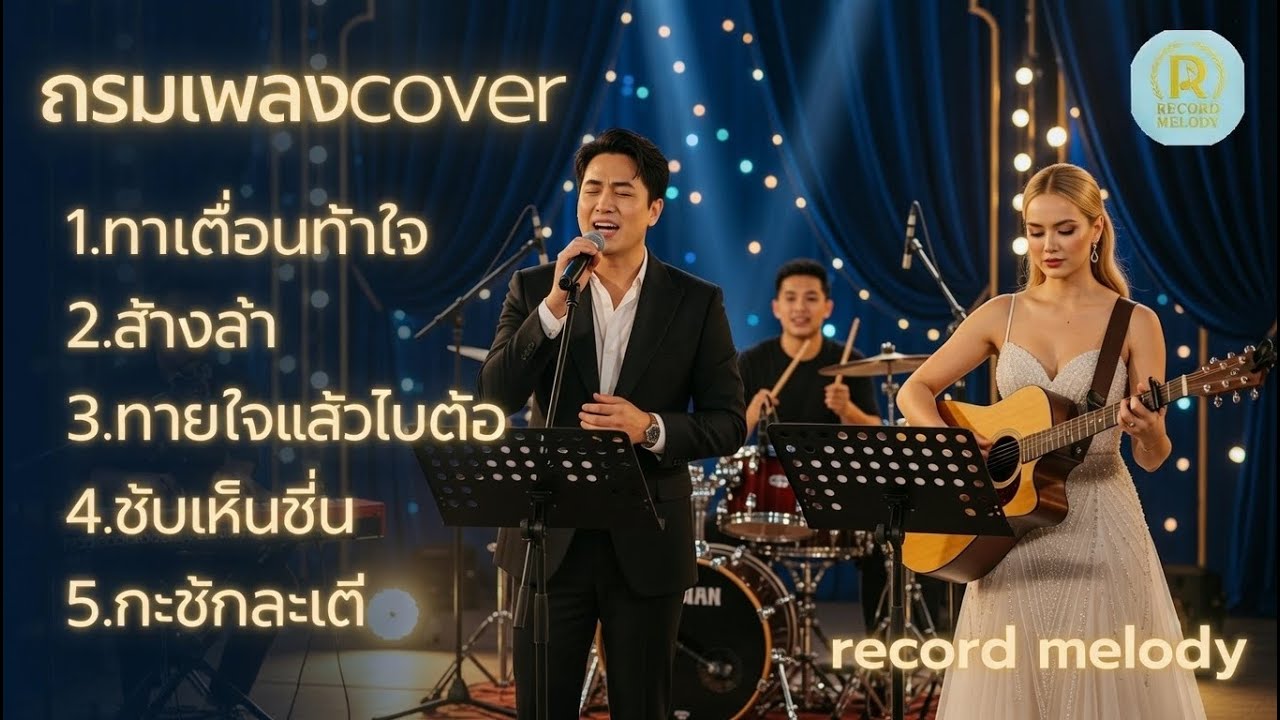 รวม 5 เพลง Cover ยอดฮิต ฟังเพลินต่อเนื่อง | Record Melody