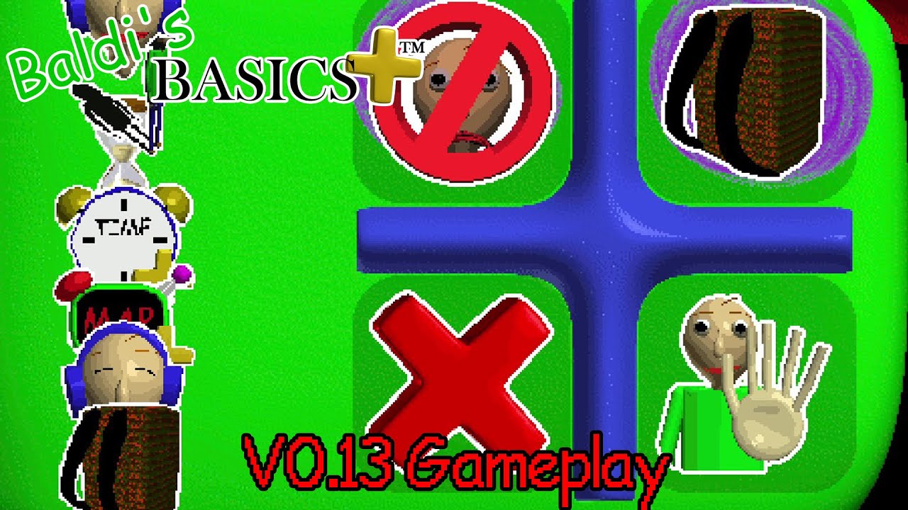 Baldi's Basics Plus V0.13 Gameplay
