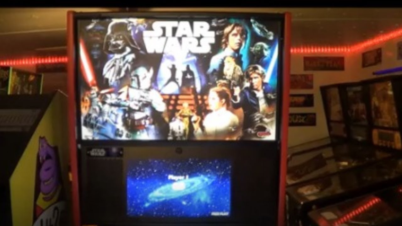 STAR WARS PRO PINBALL MACHINE - BY STERN 2017