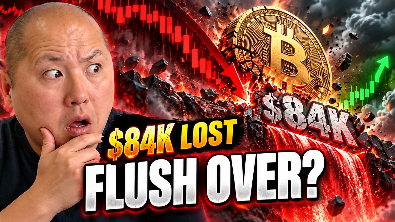 Bitcoin Loses $84K: Is the Flush Over?