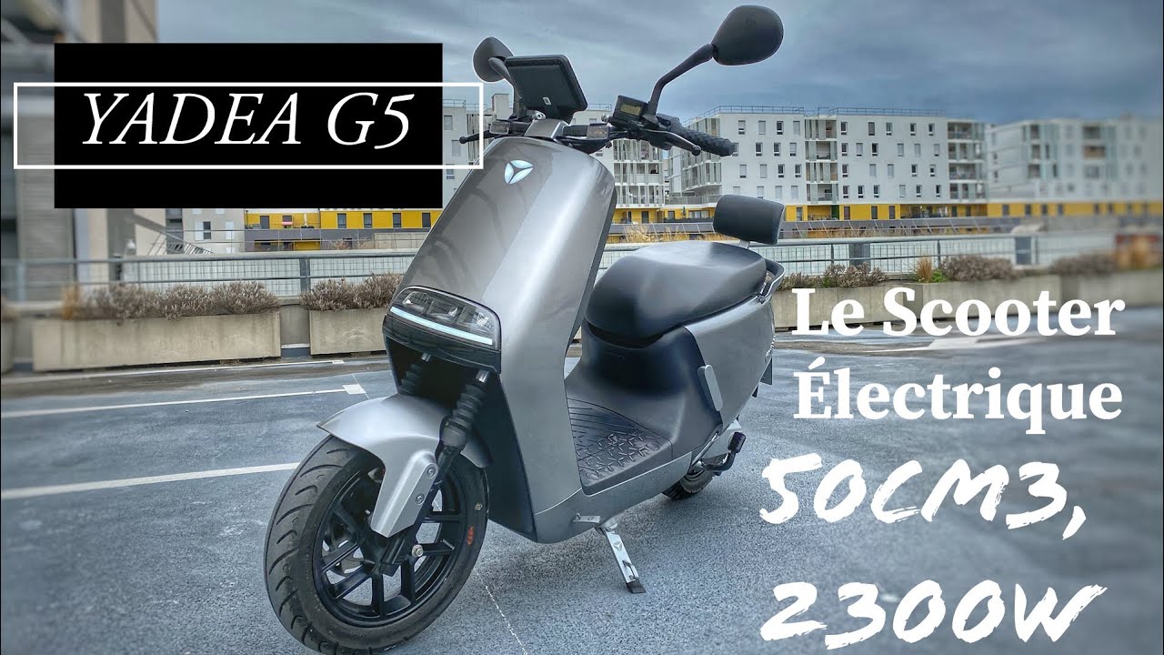 Scooter Électrique Yadea G5, 50cm3