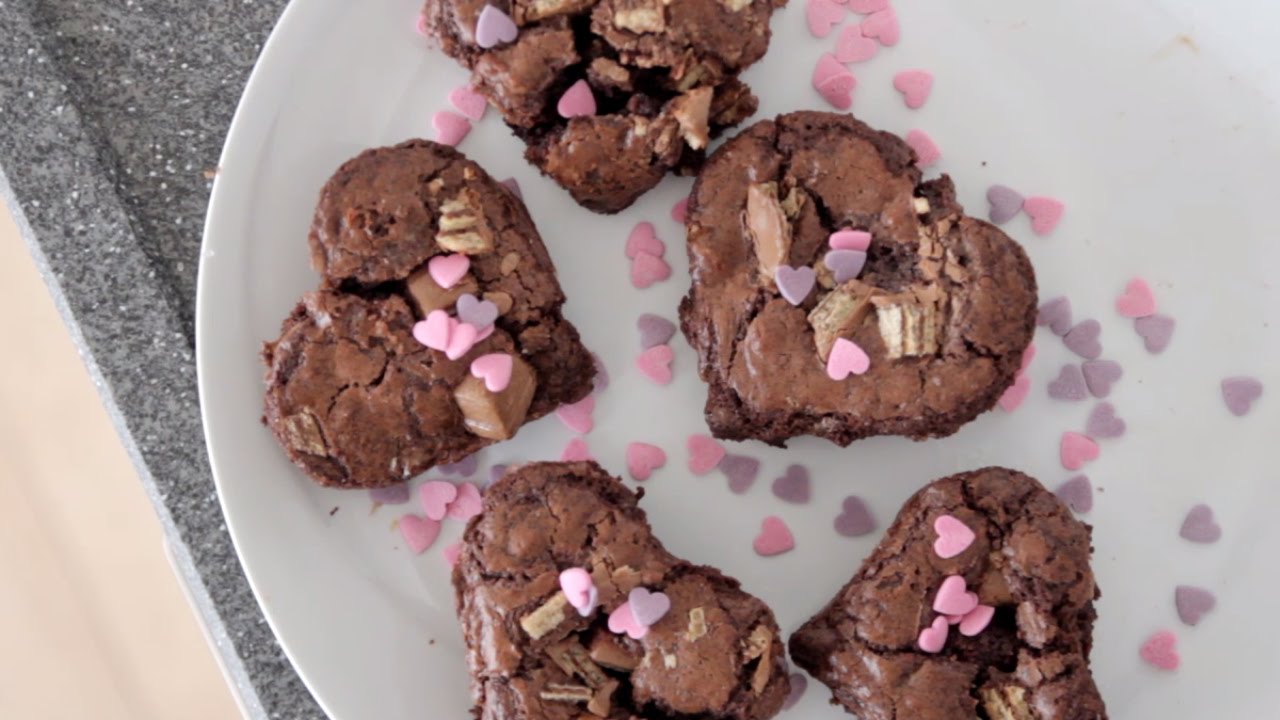 Valentijns/Forever Alone Brownies | Teske