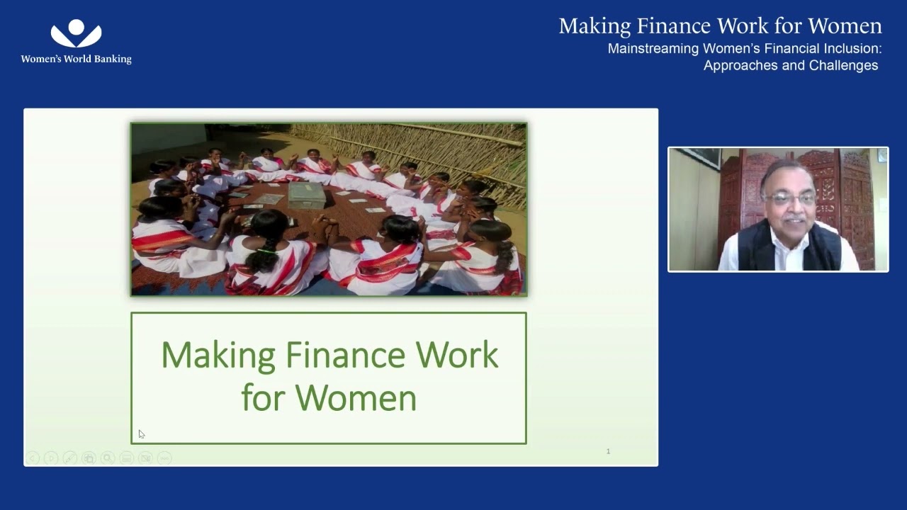 Making Finance Work for Women in India: Mainstreaming Women's Financial Inclusion
