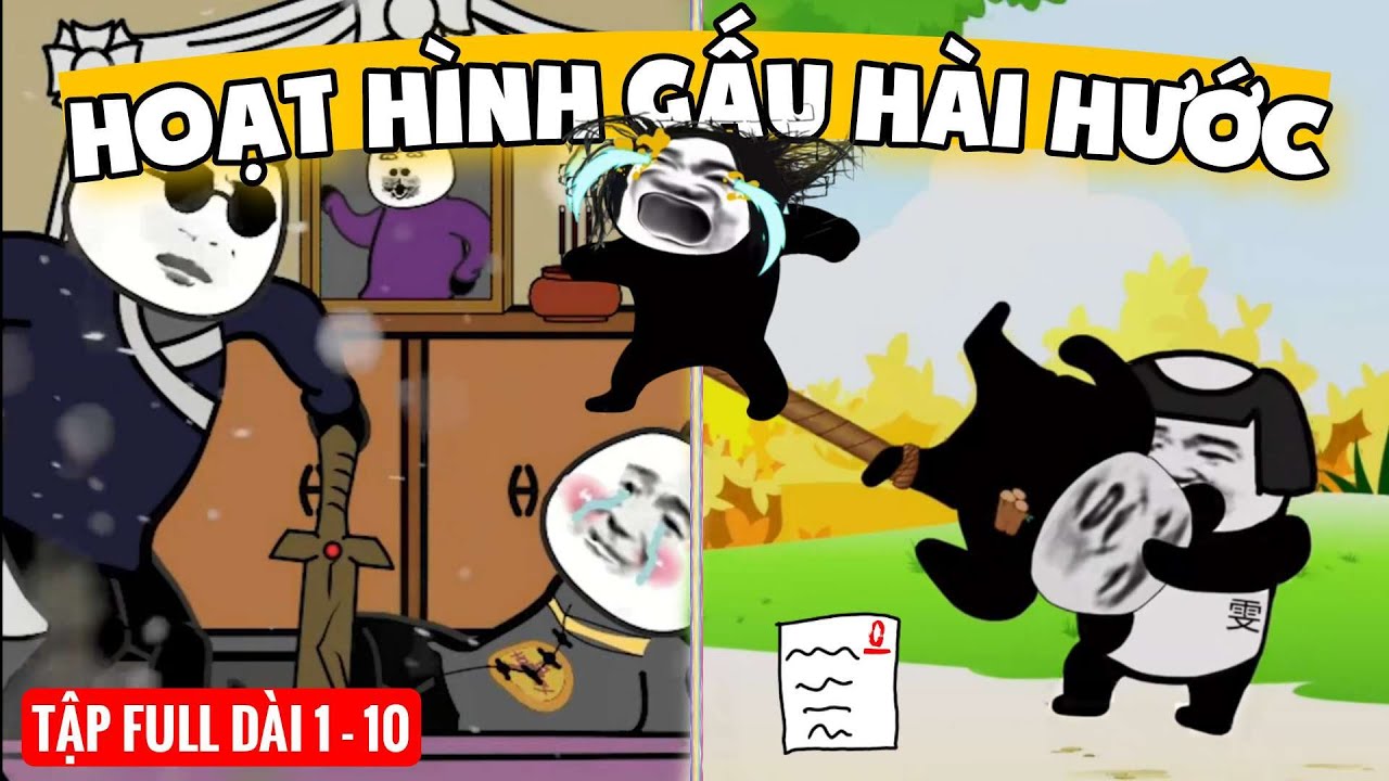 GẤU HÀI HƯỚC SIÊU DÀI: Xích Đu Phọt Rắm, Ung Thư Tế Bào Đạo Đức | Tổng Hợp Hoạt Hình Gấu Hài Hước 8