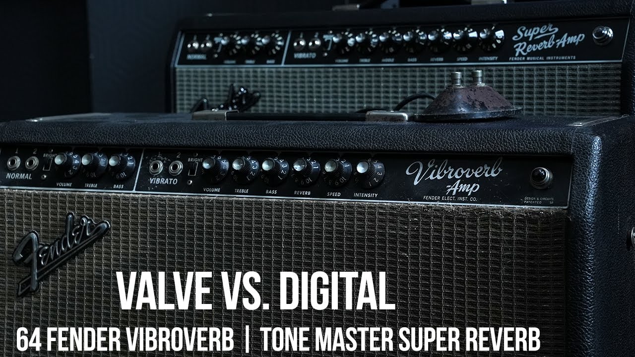 Original 1964 Vibroverb vs Tone Master Super Reverb