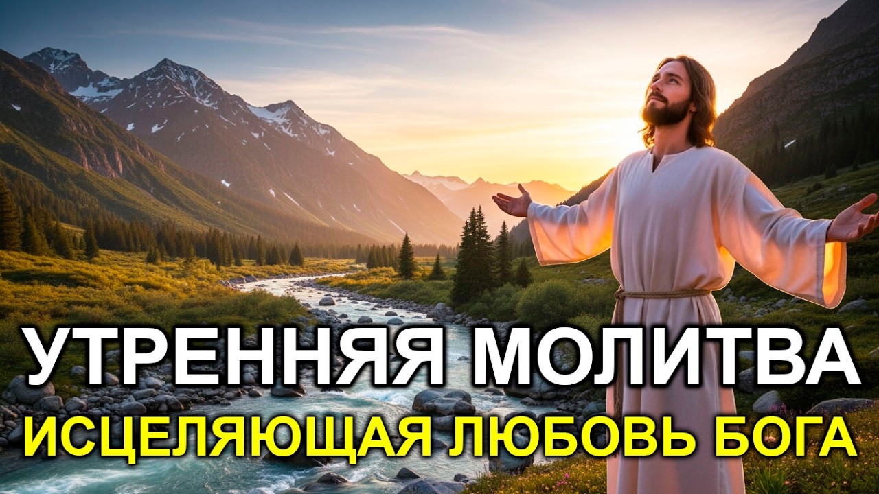 УТРЕННЯЯ МОЛИТВА Если нет сил и болит душа    Исцеляющая любовь Господа восстановит тебя сегодня!