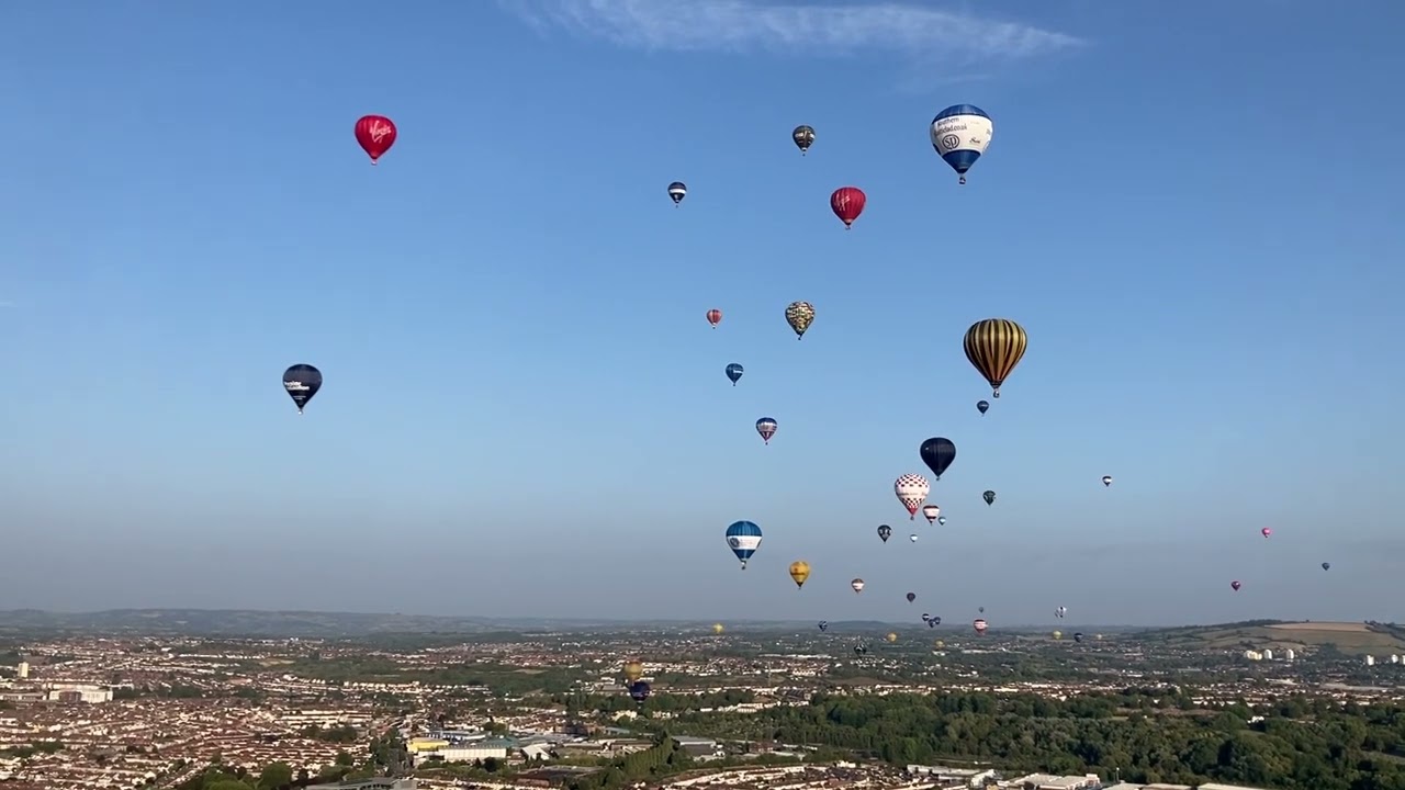 Bristol Balloon Fiesta 2025-final flight! #hotairballoon #air #balloon #pilot #aviation #flying 