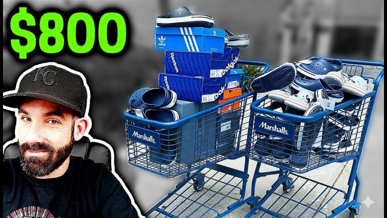 $800 RETAIL ARBITRAGE AT MARSHALLS (Amazon FBA)