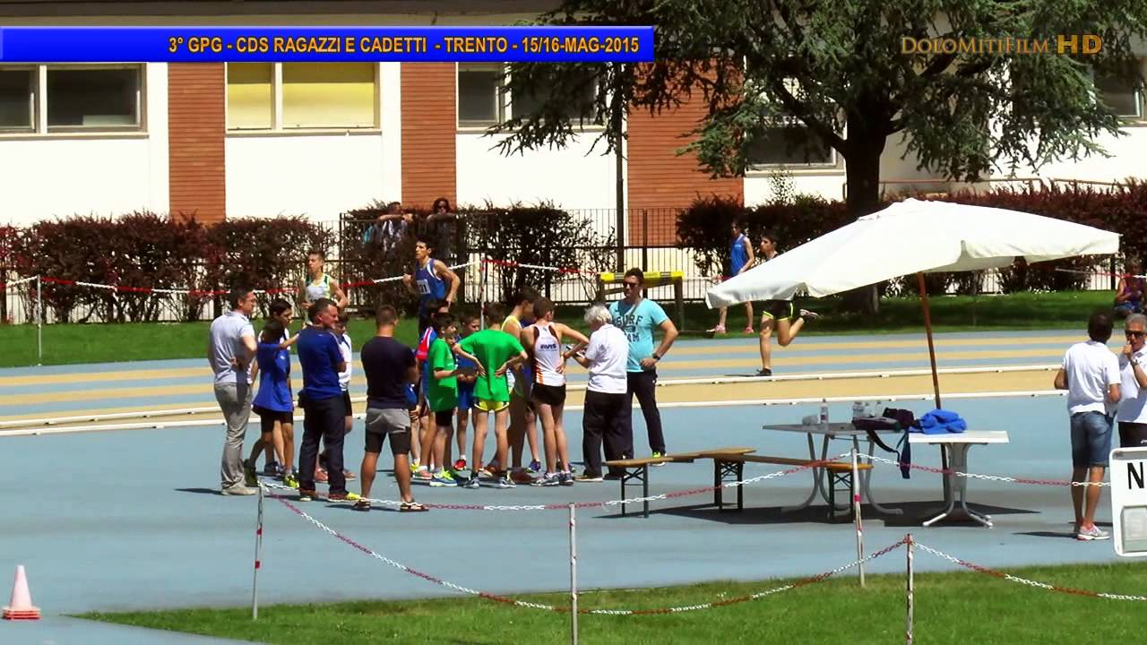 24   1200 SIEPI CM | 3° Gran Premio Giovanile | CDS ragazzi e Cadetti | Trento | 170515