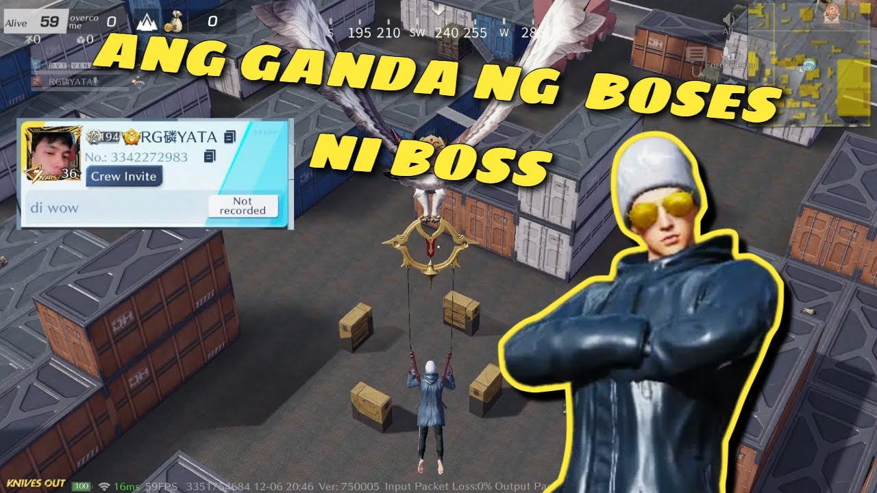 ANG GANDA NG BOSES NI BOSS '' KNIVE SOUT GAME PLAY ''