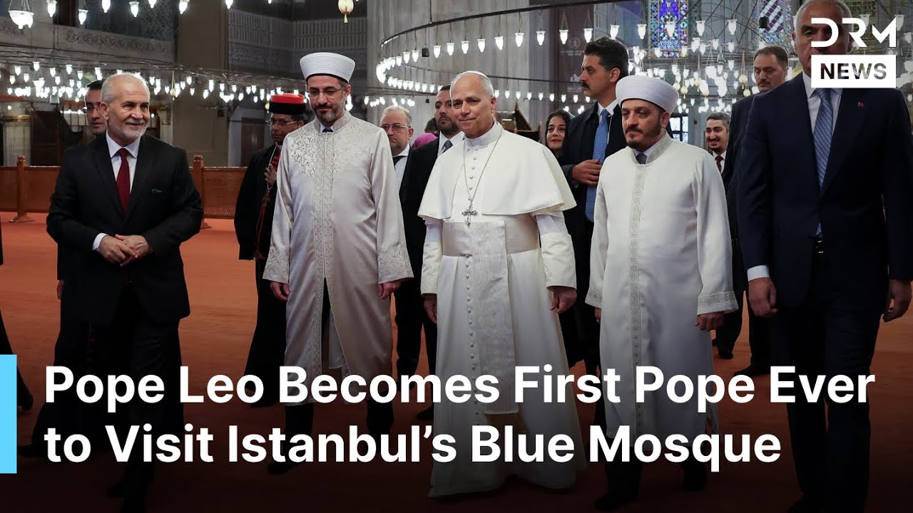 INSIDE UNSEEN MOMENTS: Pope Leo XIV Becomes First Pope Ever to Visit Istanbul’s Blue Mosque | AK1B