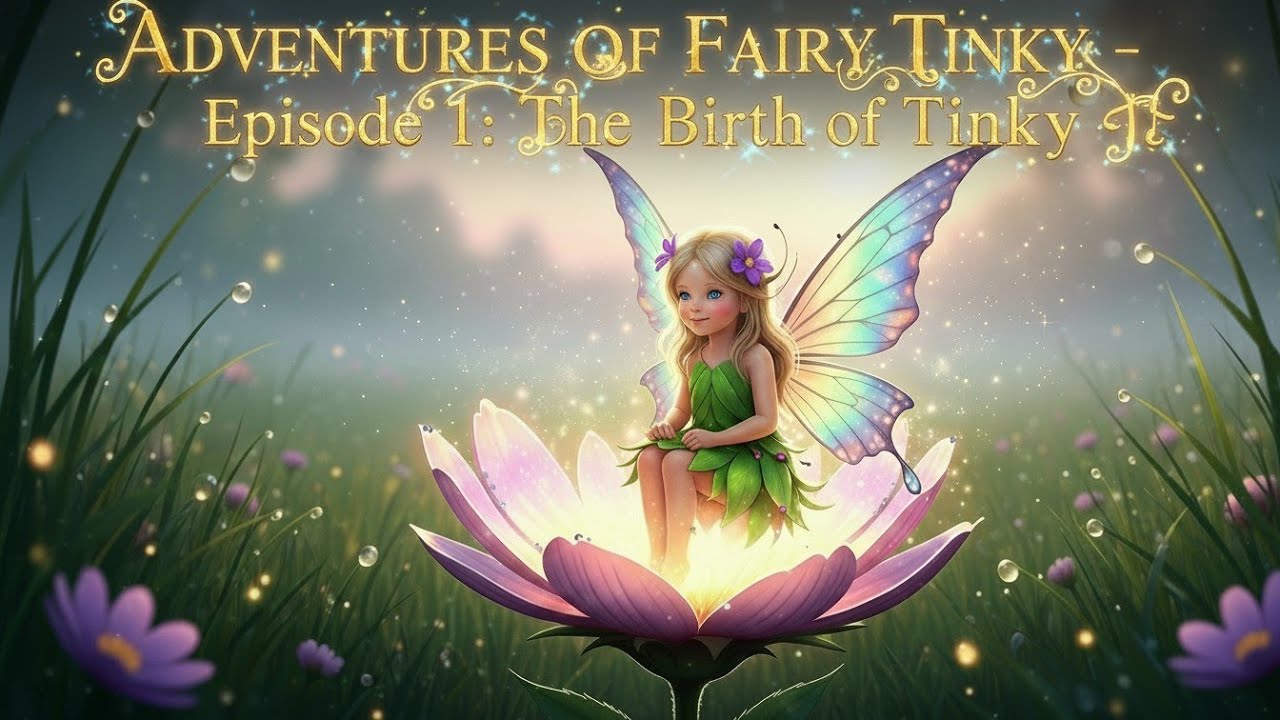 Adventures of Fairy Tinky – Episode 1: The Birth of Tinky 🌸✨ | A Magical -Style Fairy Tale