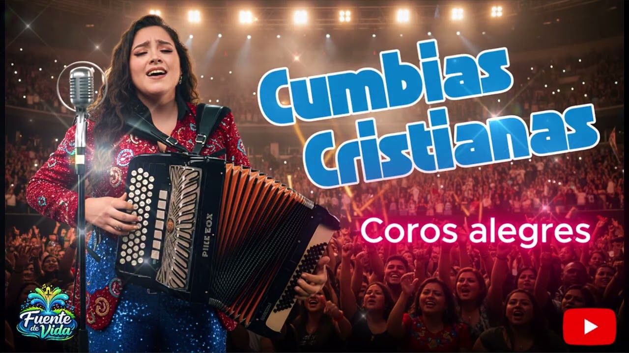 CUMBIA CRISTIANA - Coros Alegres Mix | Música de Fe