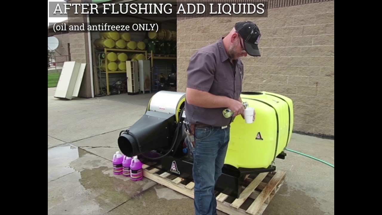 Mist Sprayer Winterization Process
