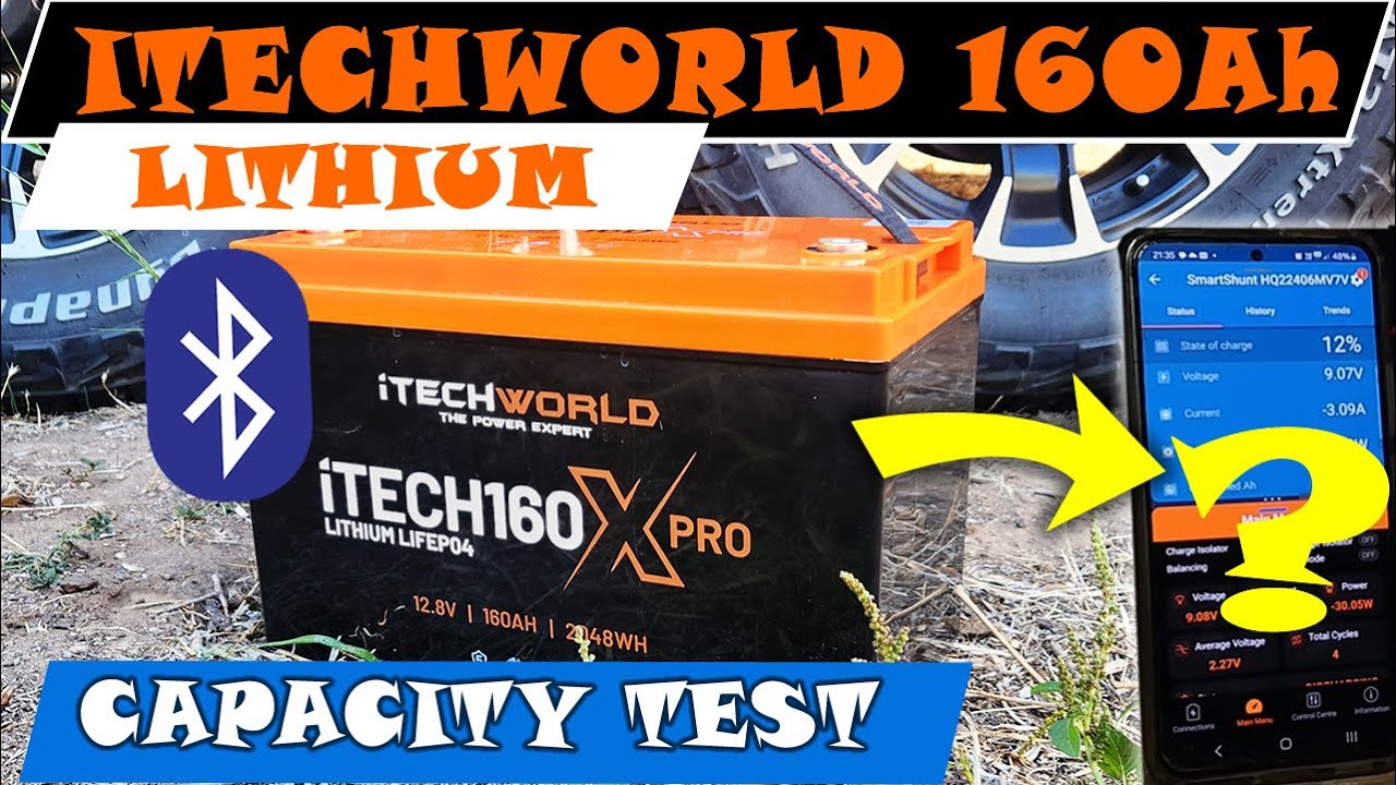 iTechWorld 160X Pro Lithium Battery review - does it really hold 160Ah?!