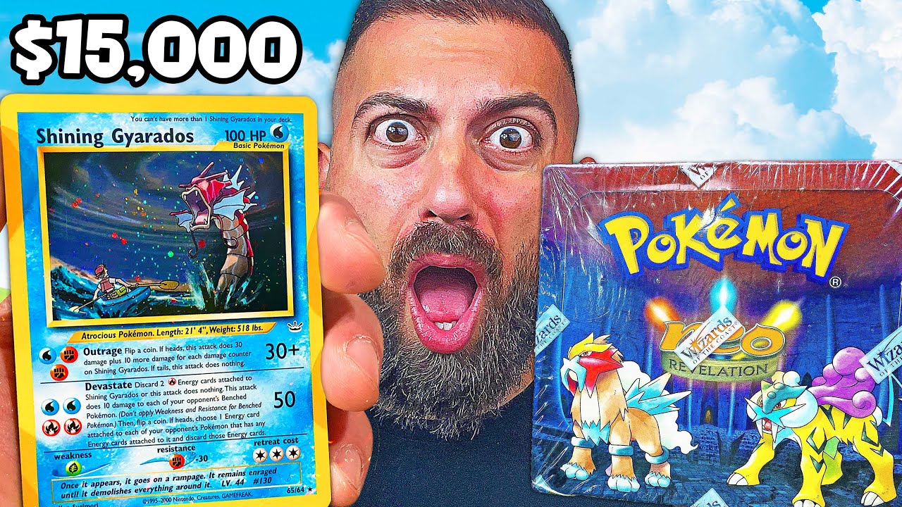 Opening My $15,000 Box For The Rarest SHINY Pokemon Cards!