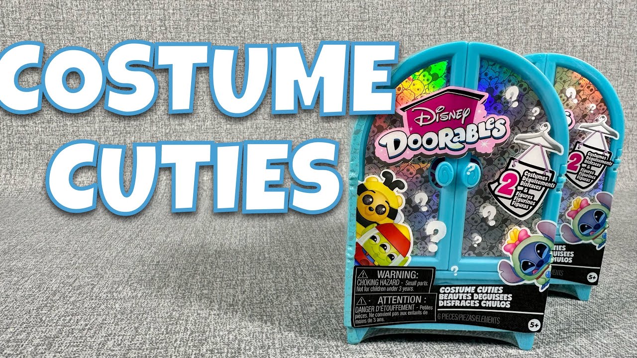 Disney Doorables Costume Cuties Mystery Opening and Review
