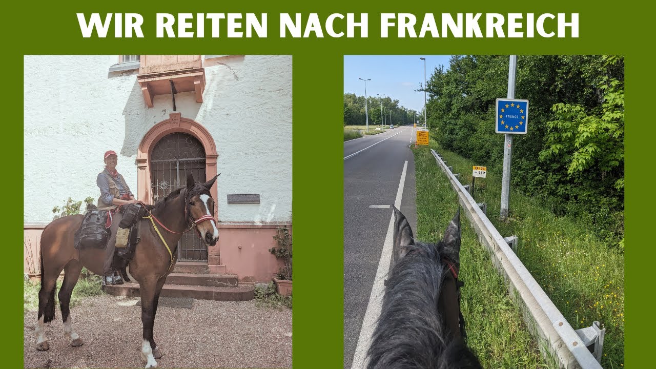 Wanderritt #2 Wir reiten nach Frankreich | Doku Wanderreiten