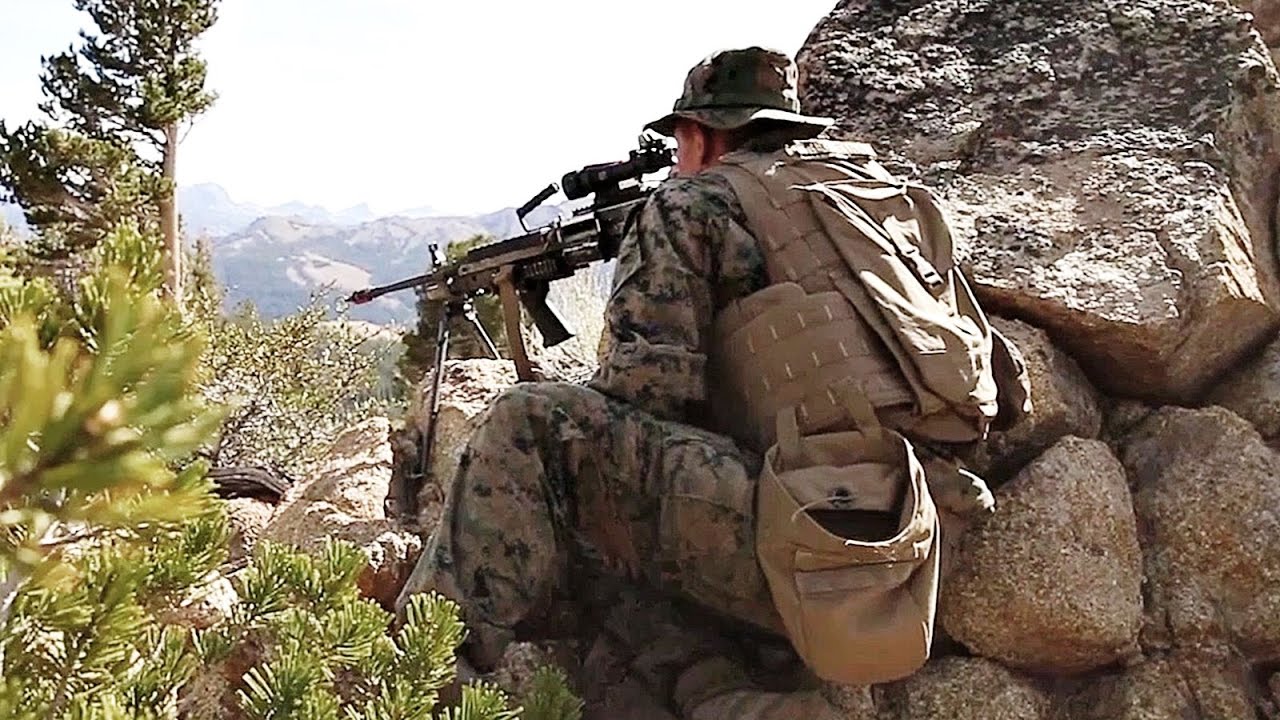 US Marines Mountain Warfare Training