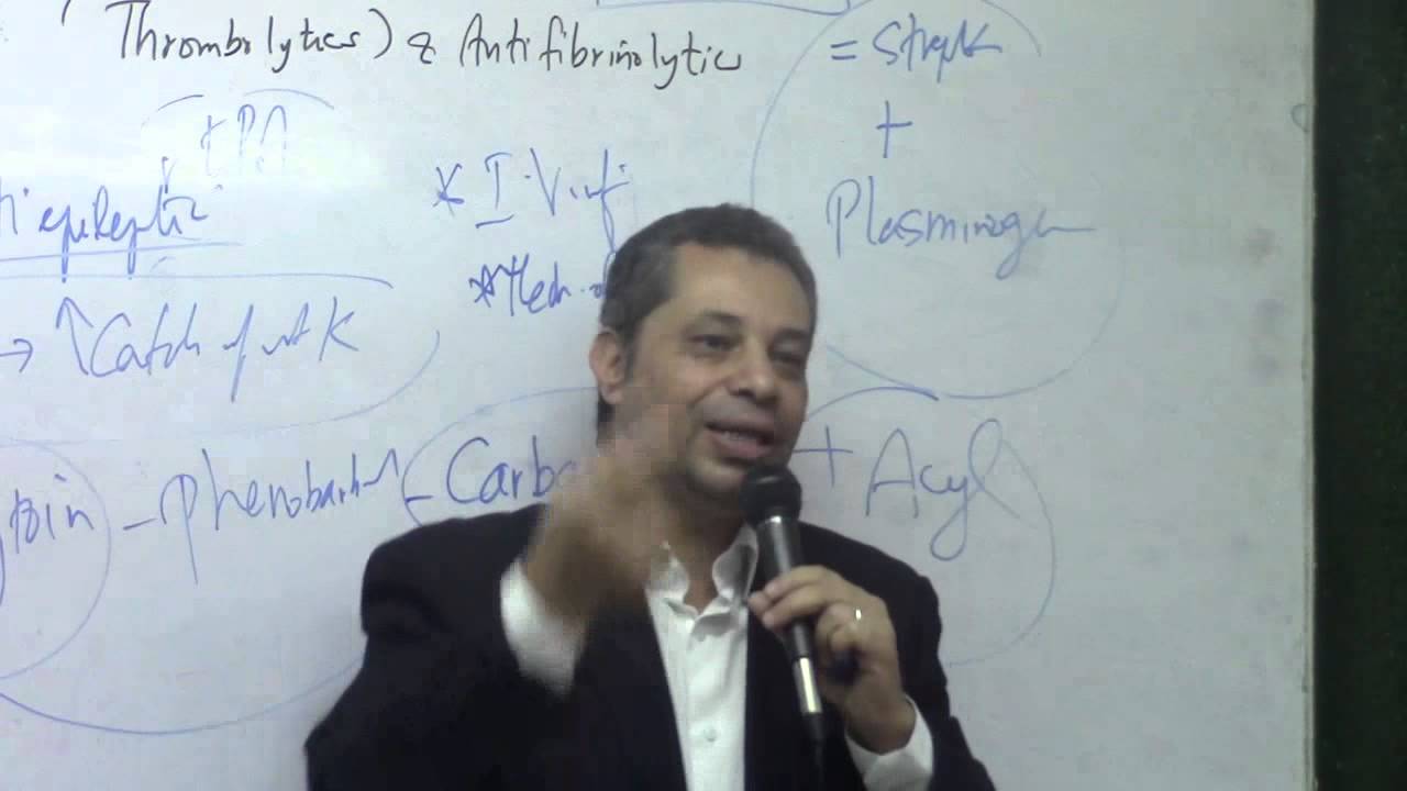48. Dr.Ahmed Abdelrahman [ fibrinolyltic system-drugs used in bleeding-drugs used in hyperlipidemia]