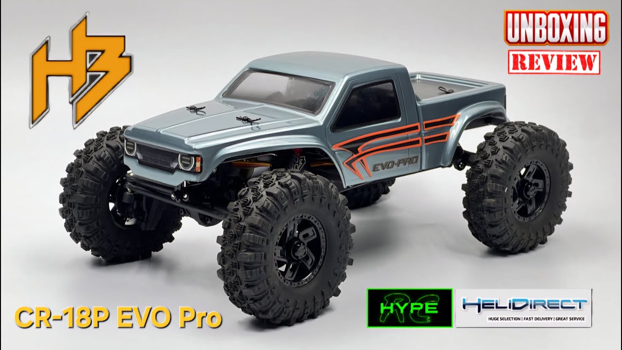 REVIEW & UNBOXING The all-new Hobby Plus CR 18P EVO Pro 1/18th line killer!
