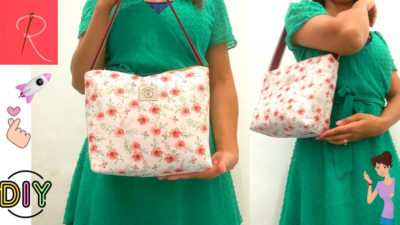 ESSA É A BOLSA MAIS FÁCIL DE FAZER ⭐️ COSTURA CRIATIVA PARA INICIANTE