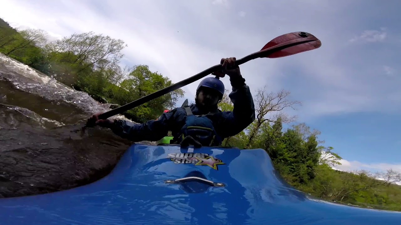 Usk river Senni, Three drops and Mill falls | White Water Kayaking