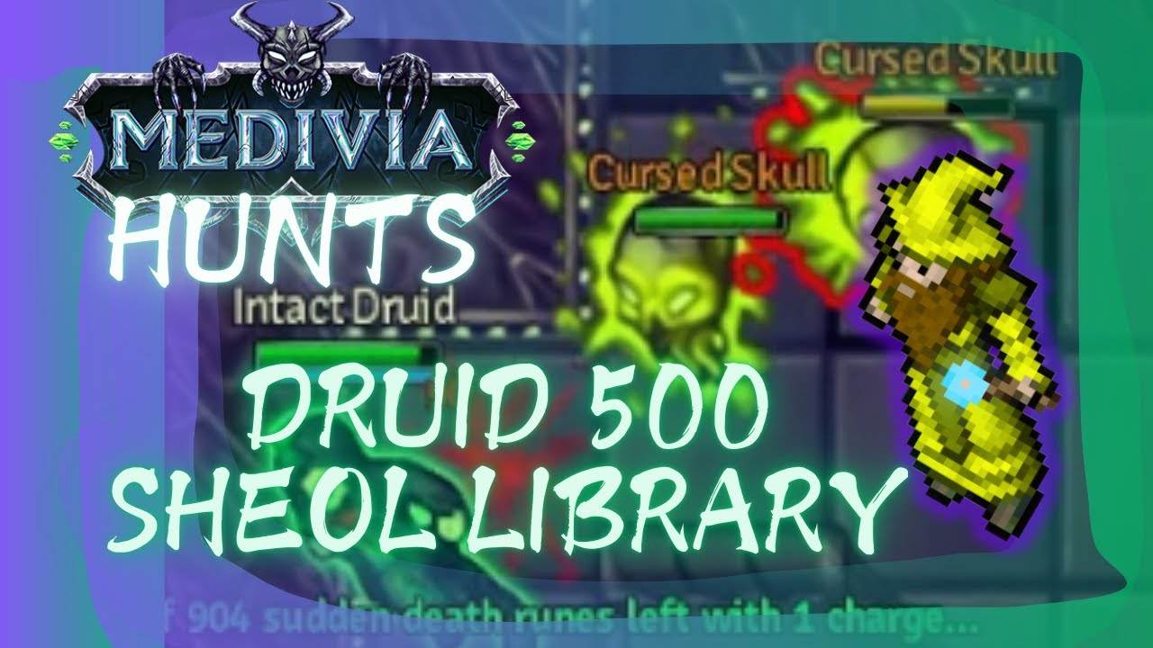 DRUID 500 SOLO SHEOL LIBRARY - DEMONIC FACTION - MEDIVIA ONLINE