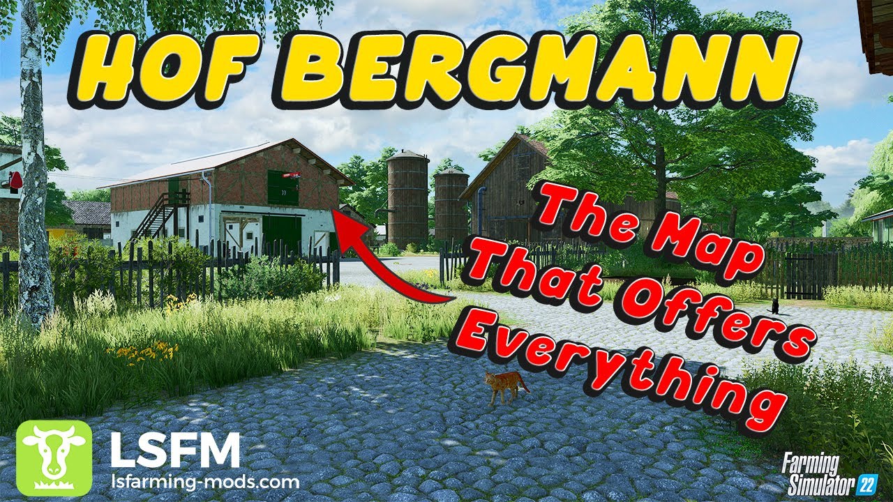 The Map That Offers Everything! | Hof Bergmann | Farming Simulator 22