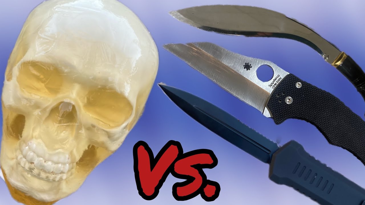 Switchblade Knife & More VS Ballistic SKULL