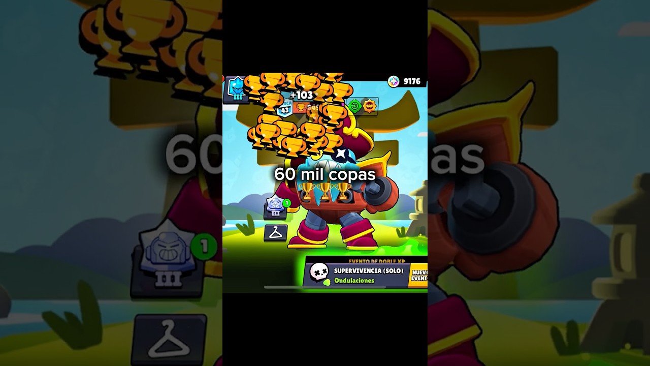 60 mil copas se&ntilde;ores🏆❤️ | Brawl Stars #Yahiko #brawlstars