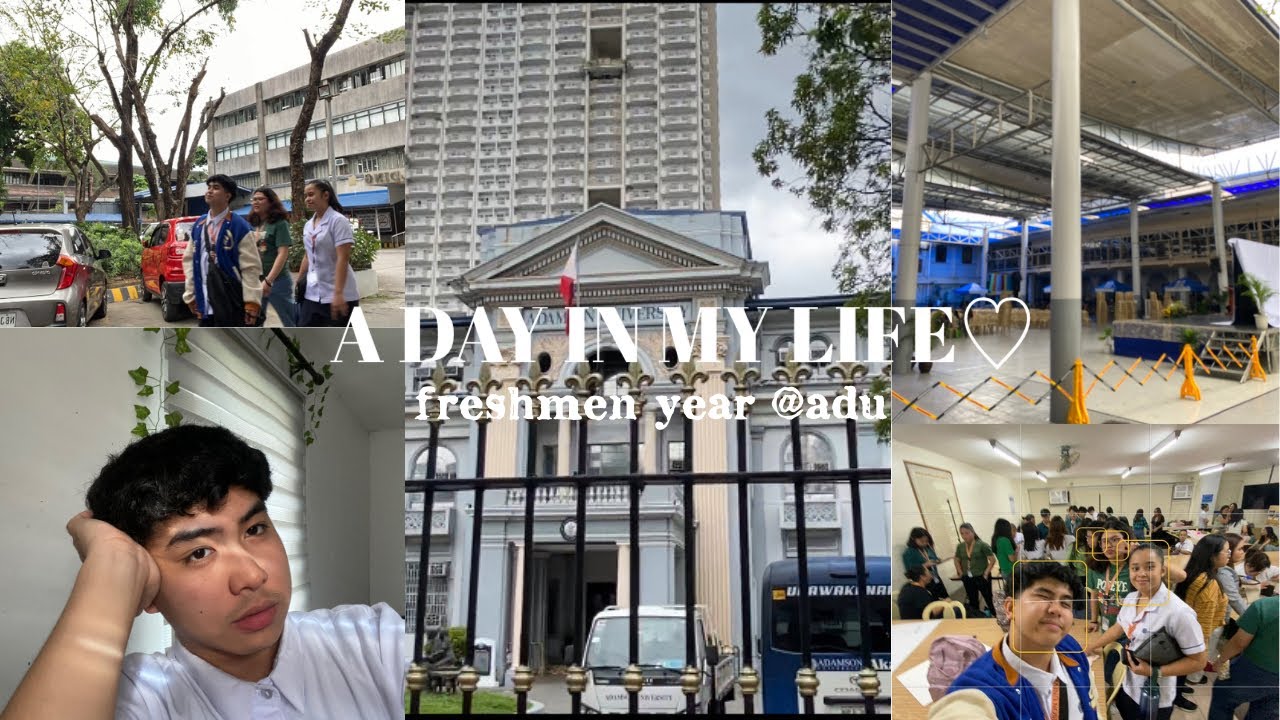 A DAY IN MY LIFE as a college student📚💌 | Adamson University |