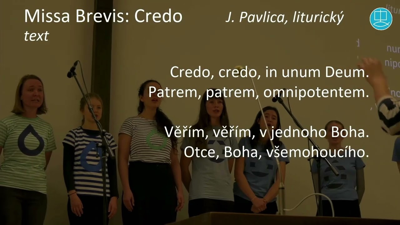 J. Pavlica: Credo (Bohoslužby 23.11.2025)
