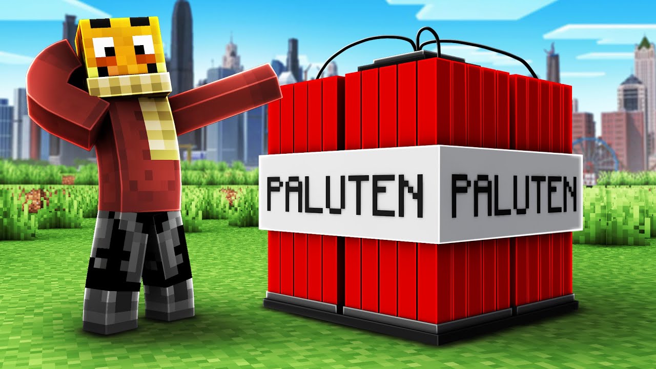 Ich verwandle mich in MEGA TNT und SPRENGE eine KOMPLETTE STADT