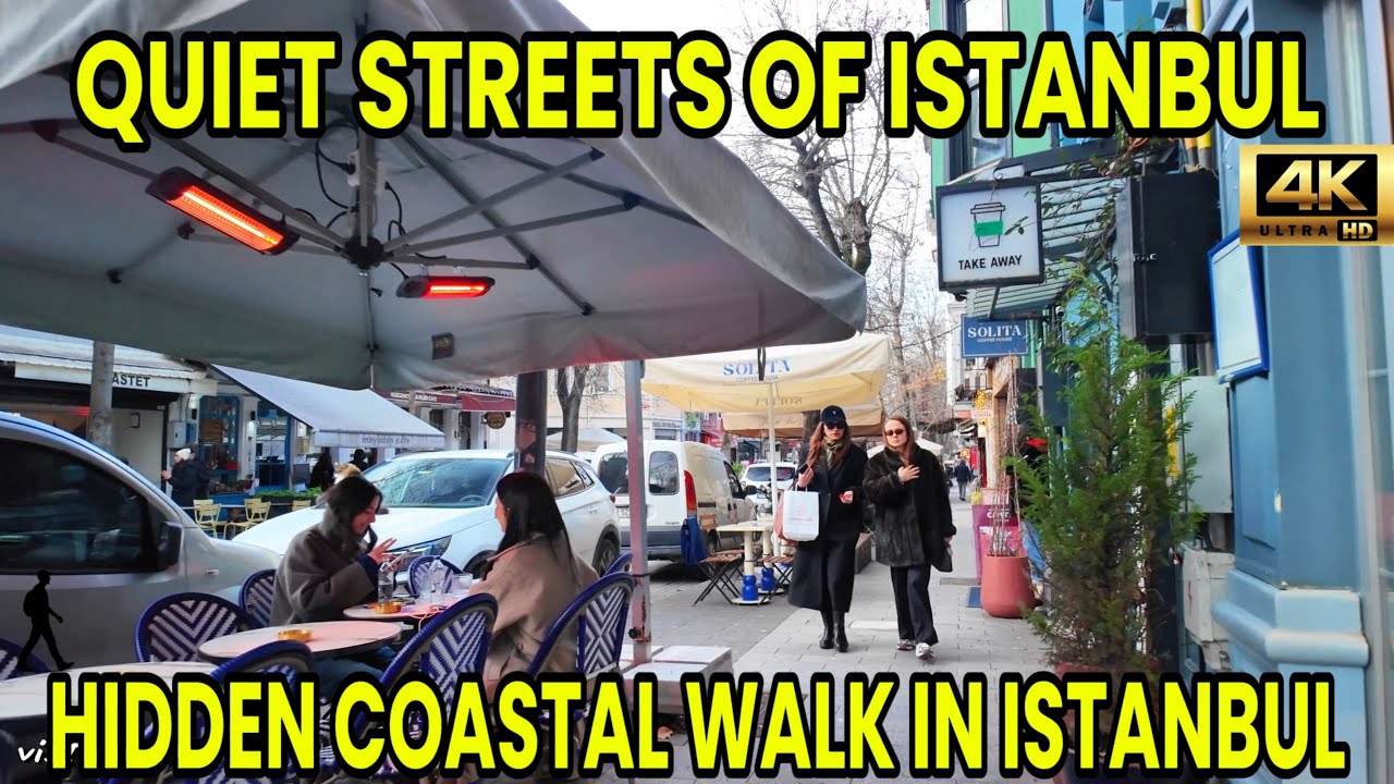 WALKING FROM BAĞLARBAŞI TO ÜSKÜDAR PIER | KUZGUNCUK & PAŞALİMANI COAST