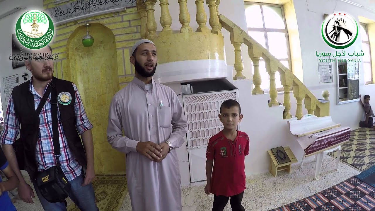 مركز منى الغرير رحمها الله التعليمي | بلدة معرين | ريف حلب | مركز رقم 25 | منظمة شباب لأجل سوريا