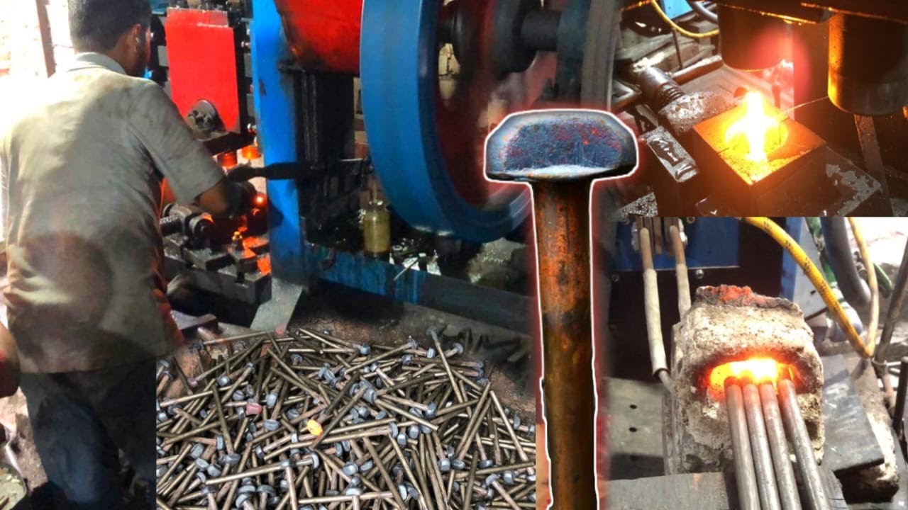 Amazing Manufacturing Process of Tractor T bolts || Manufacturing with Skills