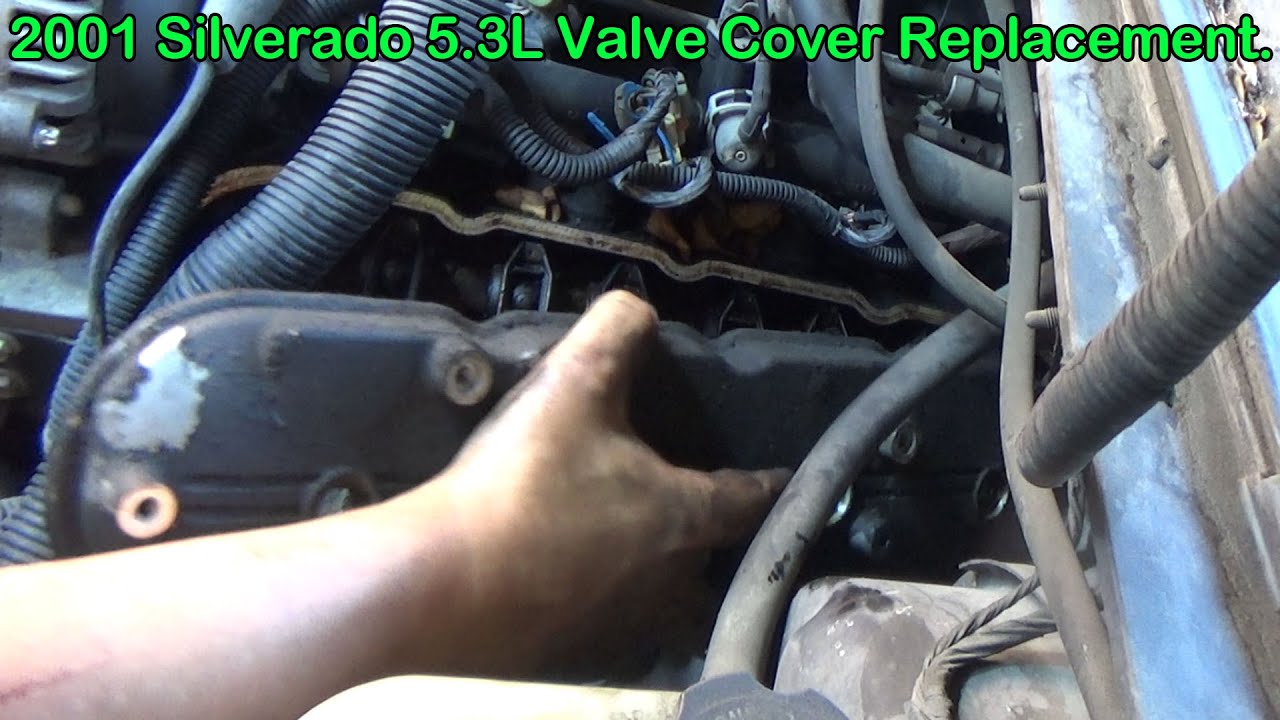 Замена прокладки клапанной крышки Silverado / Sierra 5.3l 2001 года.