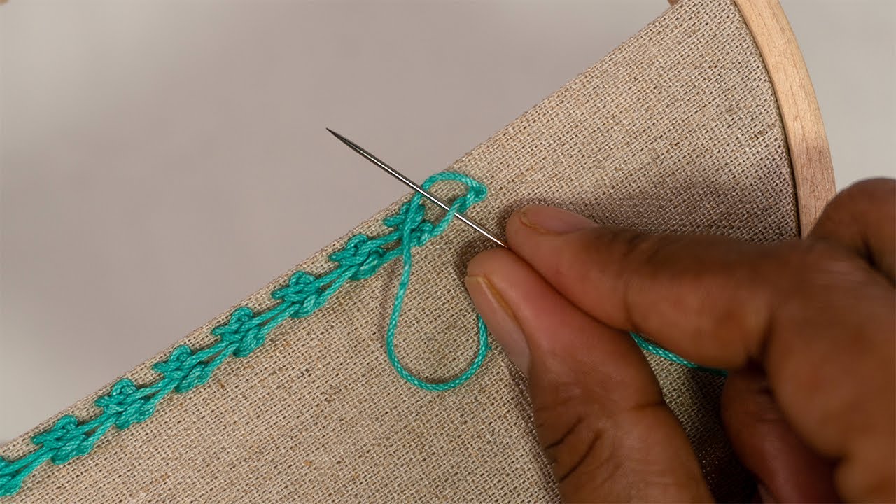Beginner Friendly Hand Embroidery Edge Tutorial by DIY Stitching