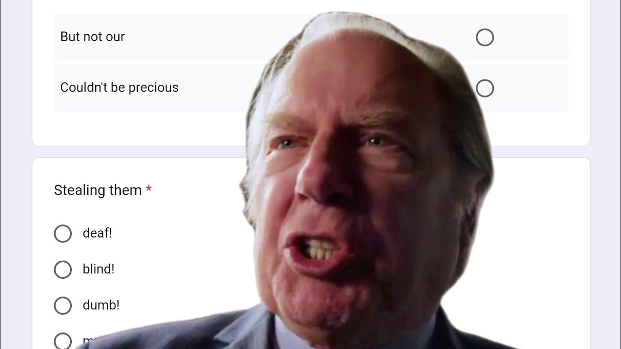 Chicanery but it's a google form (Better Call Saul)
