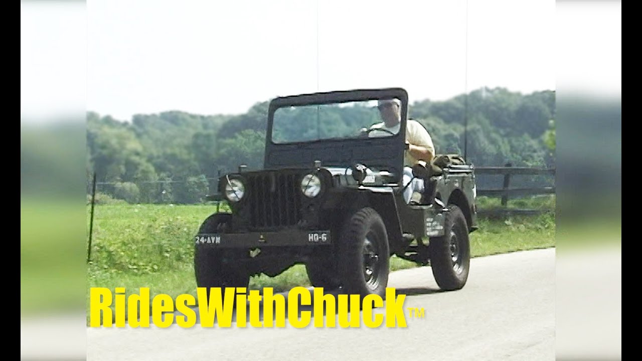 1952 M 38 Army Jeep.....yes, we go for a ride. A Willys Overland