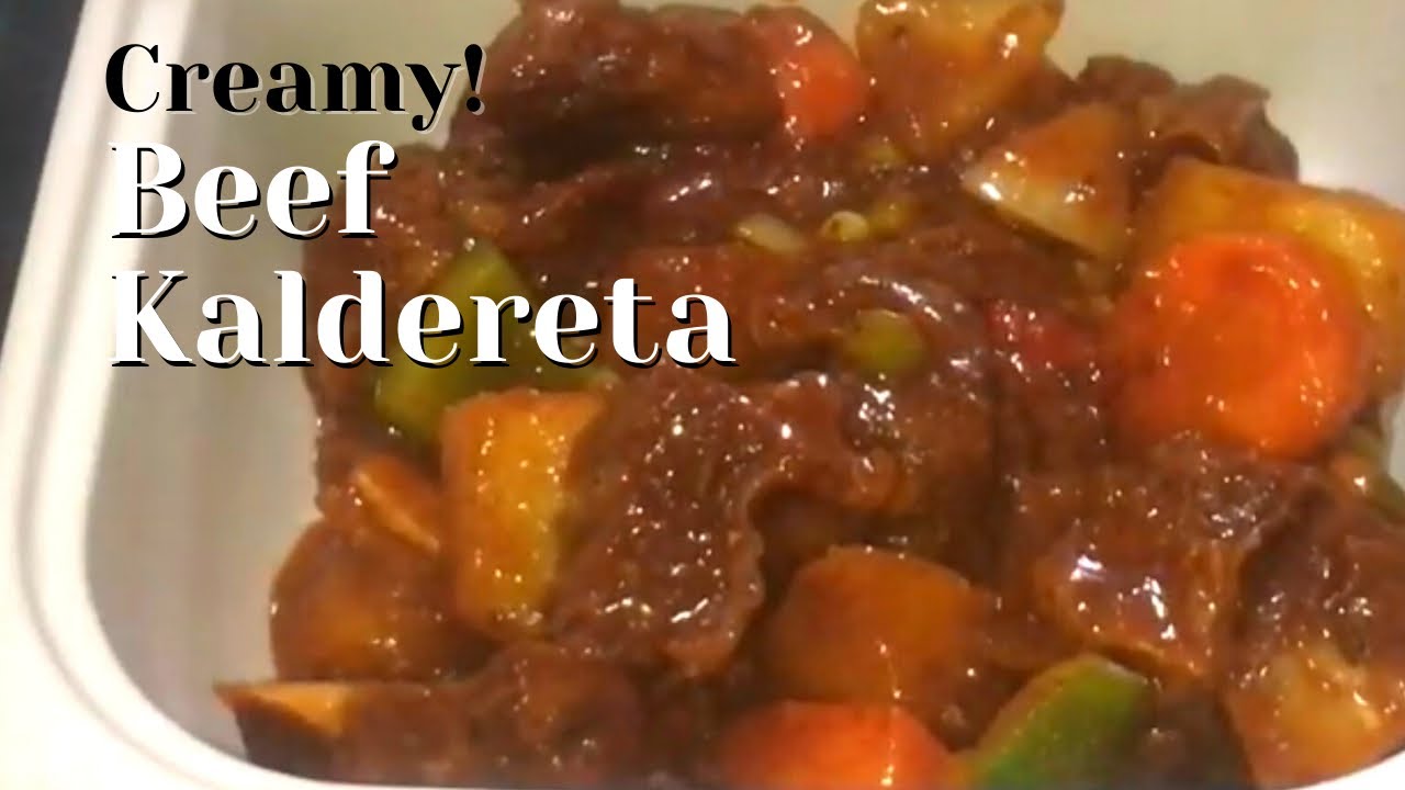 Beef Caldereta Recipe | Creamy Beef Ribs Caldereta | How to Cook Beef Stew