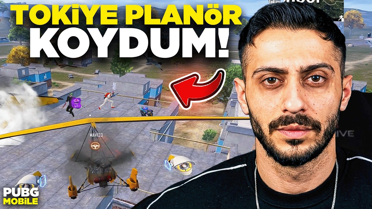 TOKİYE PLAN&Ouml;R &Ccedil;IKARDIM! EKİPLE VİCTOR PUSU - PUBG MOBİLE
