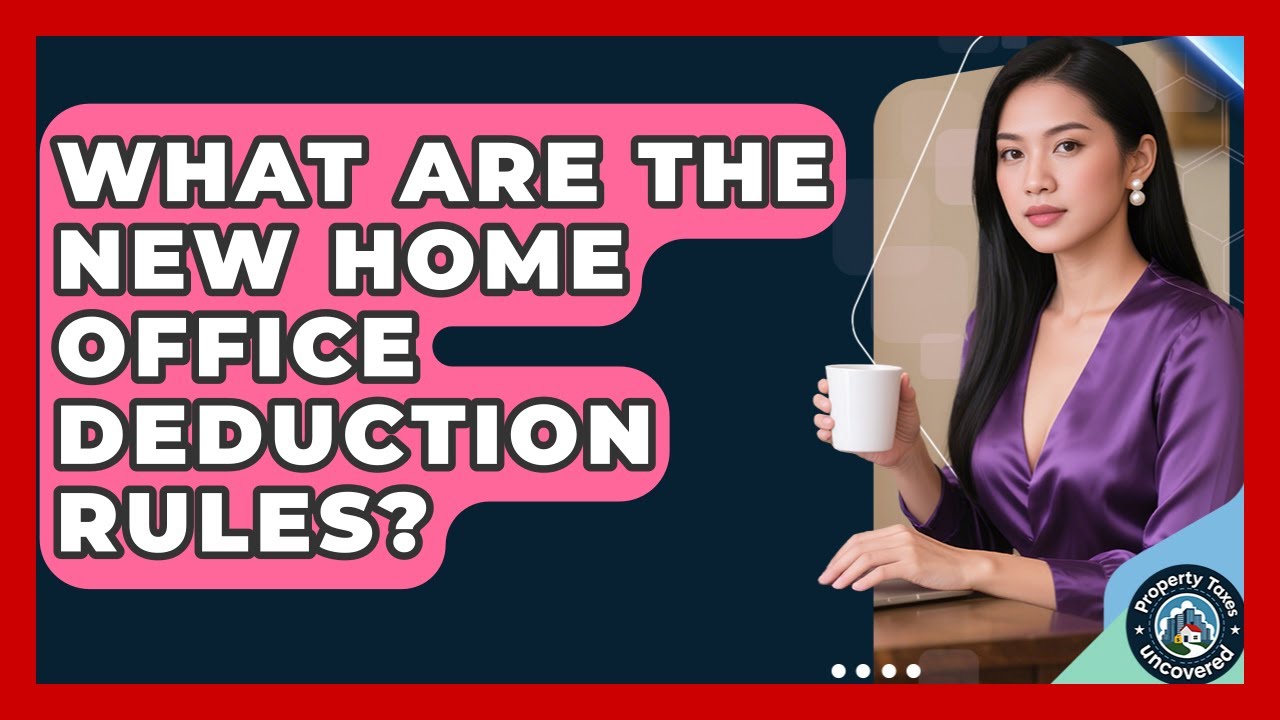 What Are The New Home Office Deduction Rules? - Property Taxes Uncovered